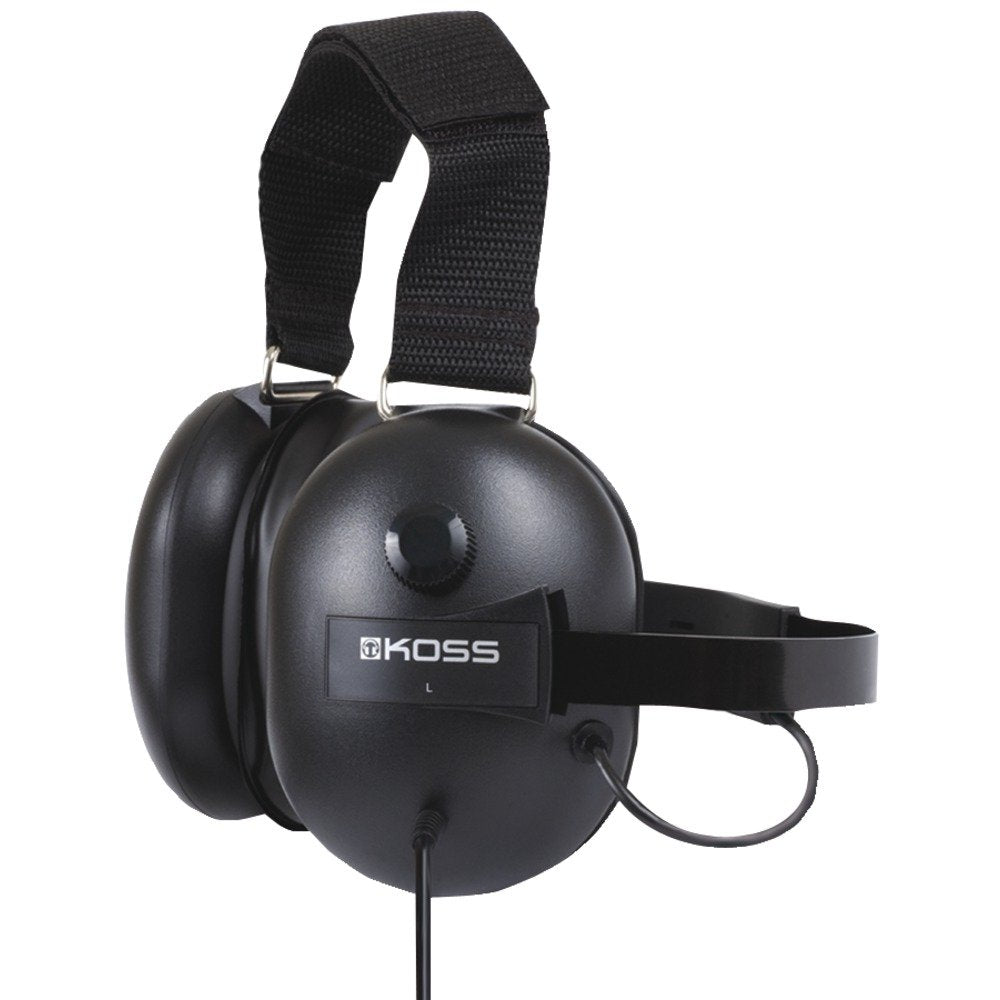 KOSS Black QZ-99 3.5mm/ 6.3mm Connector Circumaural Headphone