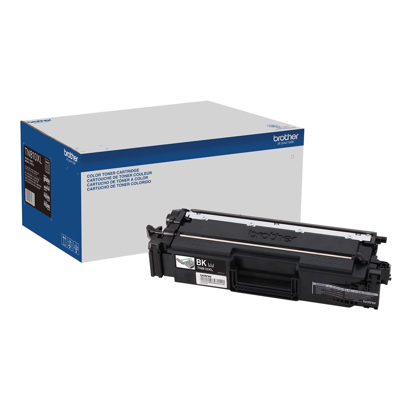 Brother TN810XLBK High-Yield Toner 12000 Page-Yield Black