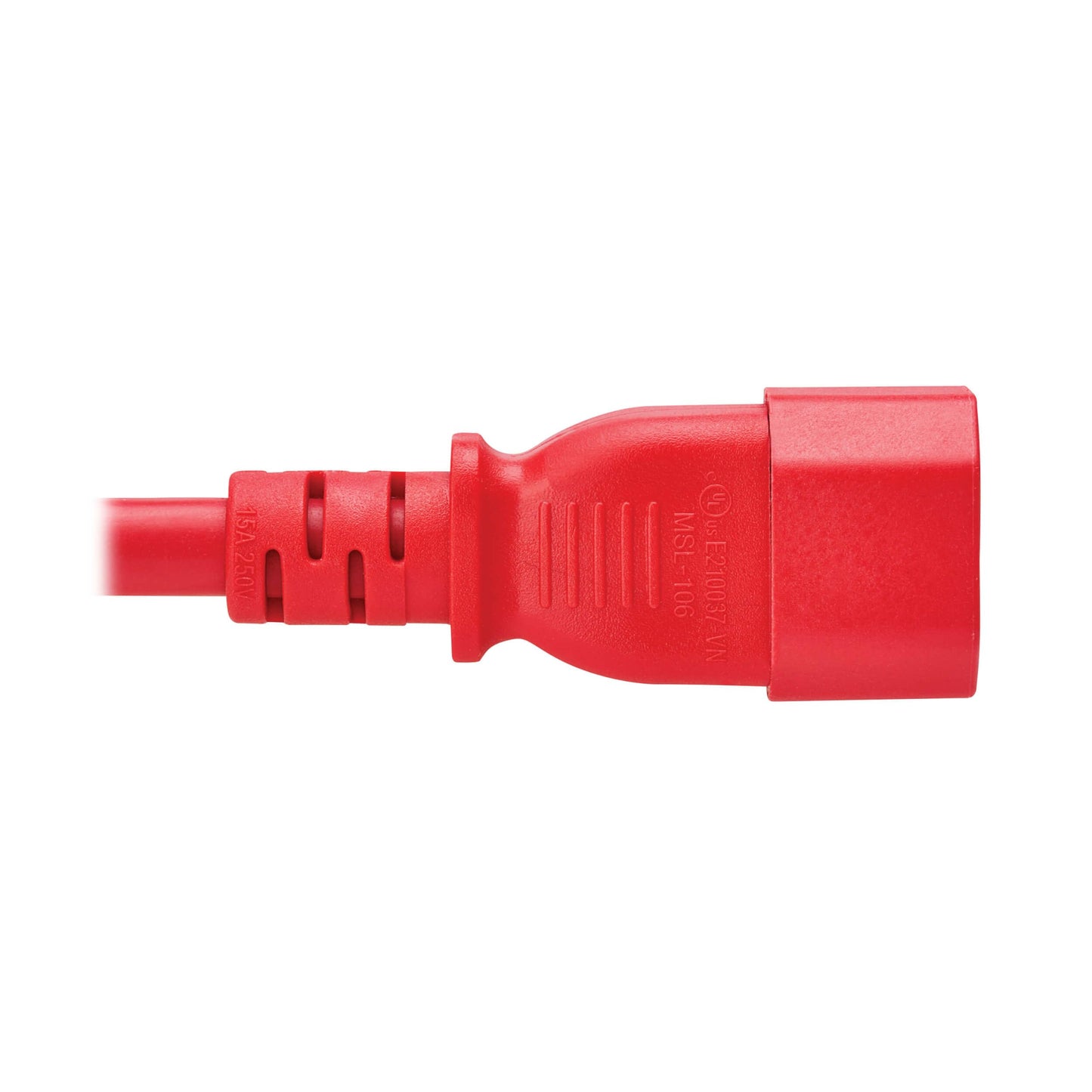 Tripp Lite series Power Cord C14 to C15 Heavy-Duty, 10ft, Red P018-010-ARD