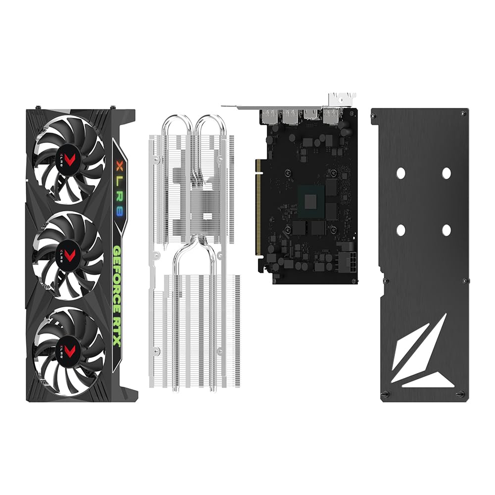 PNY GeForce RTX 4060 8GB XLR8 Gaming VERTO EPIC-X RGB Triple Fan DLSS 3