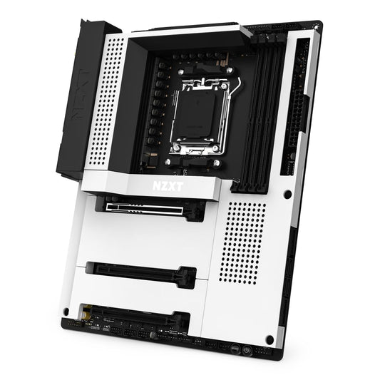 NZXT N7 B650E - N7-B65XT-W1 - AMD B650 chipset (Supports AMD 7000 Series CPUs) -