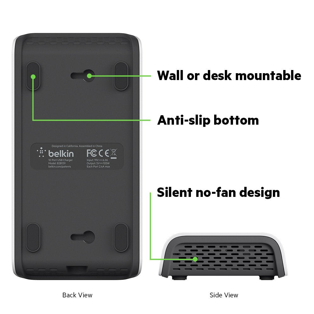 Belkin RockStar 10-Port USB Charging Station