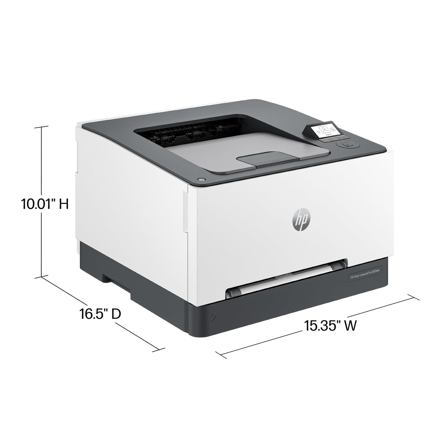 HP Color Laserjet Pro 3201dw Wireless Color Laser Printer, Duplex (499Q9F)