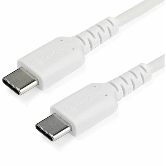 StarTech.com RUSB2CC1MW 1m (3.28 ft.) USB C Cable - Durable USB 2.0 Type C Cord