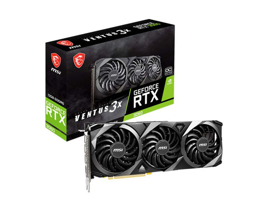 MSI Ventus GeForce RTX 3060 12GB GDDR6 PCI Express 4.0 Video Card RTX 3060