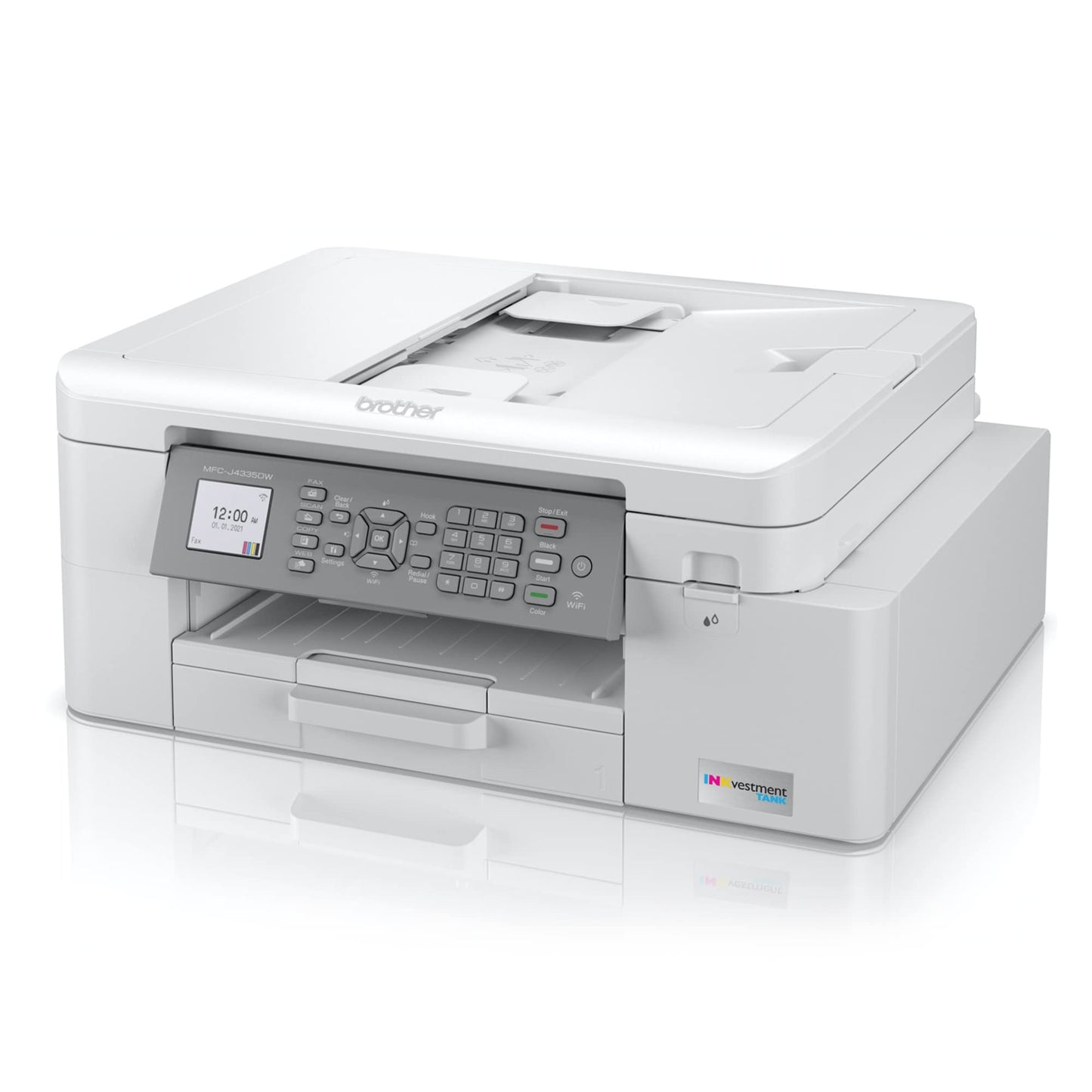 Brother MFCJ4335DW Up to 20 ppm Black Print Speed Wireless 802.11 b/g/n InkJet