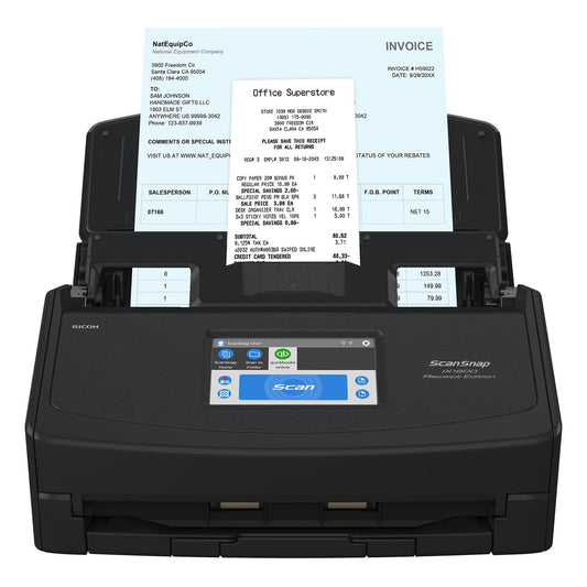 Ricoh ScanSnap iX1600 Receipt Edition (Black)