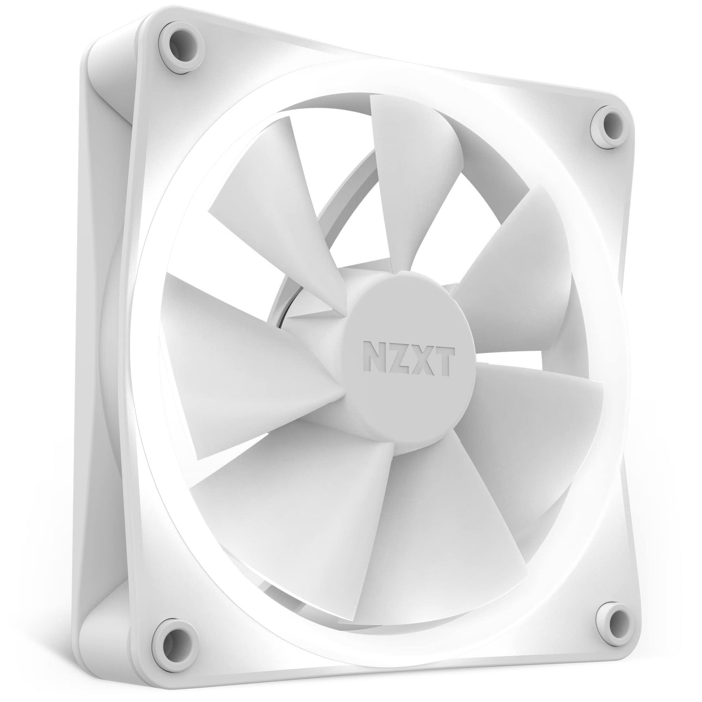 NZXT F120 RGB Fans - RF-R12TF-W1- Advanced RGB Lighting Customization - Whisper