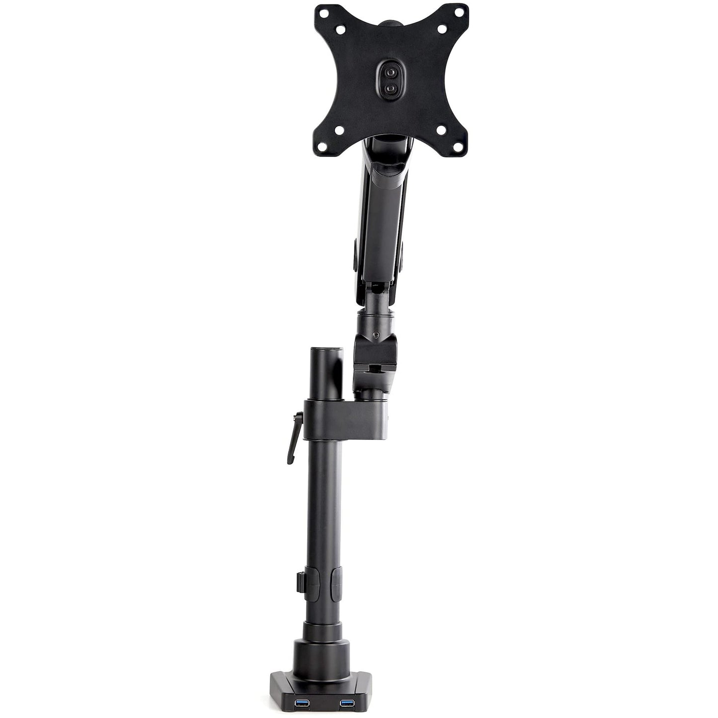 StarTech Desk Mount Single Monitor Arm for up to 34" Display Black ARMPIVOT2USB3