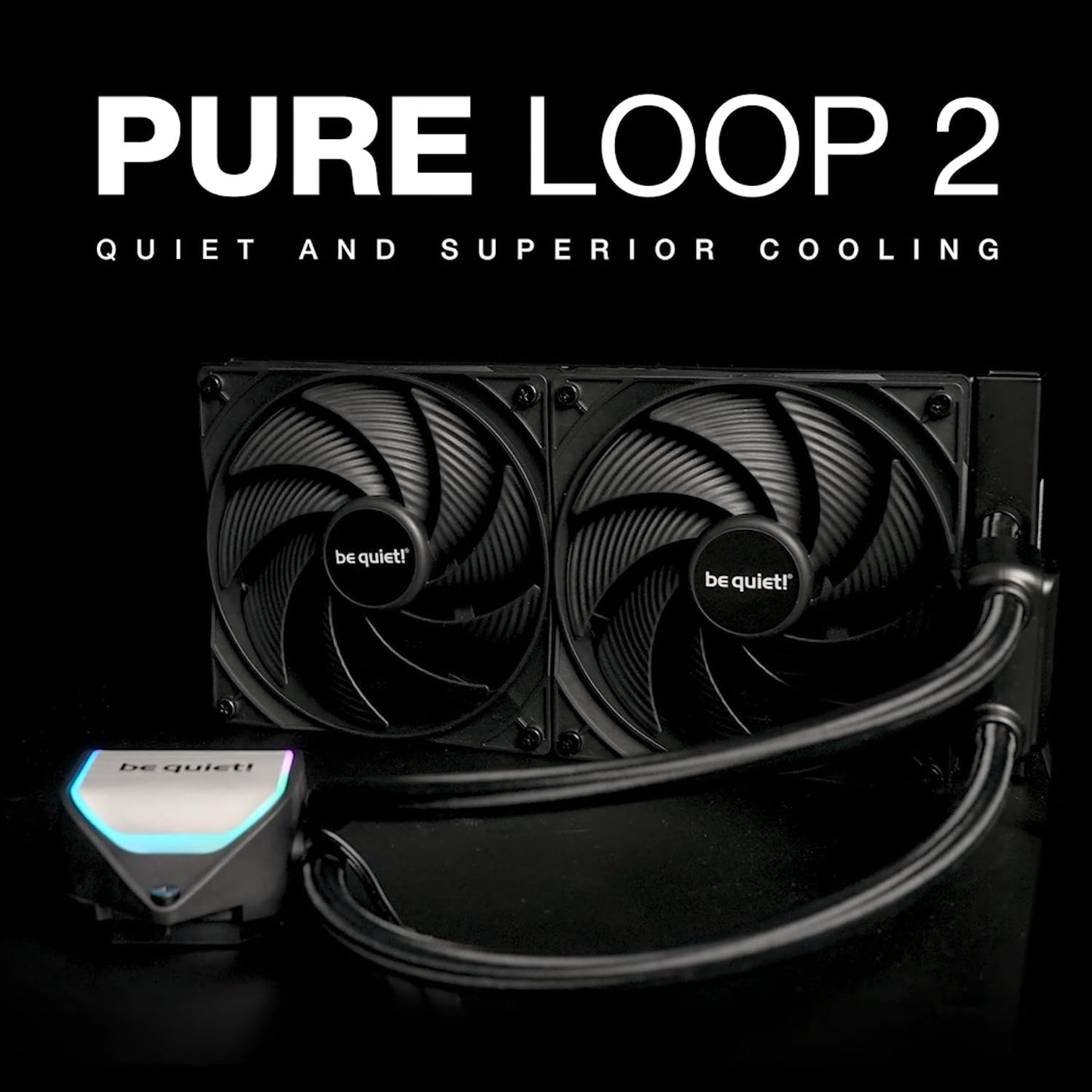 be quiet! PURE LOOP 2 240mm | All In One Water Cooling System | Intel 1700 1200