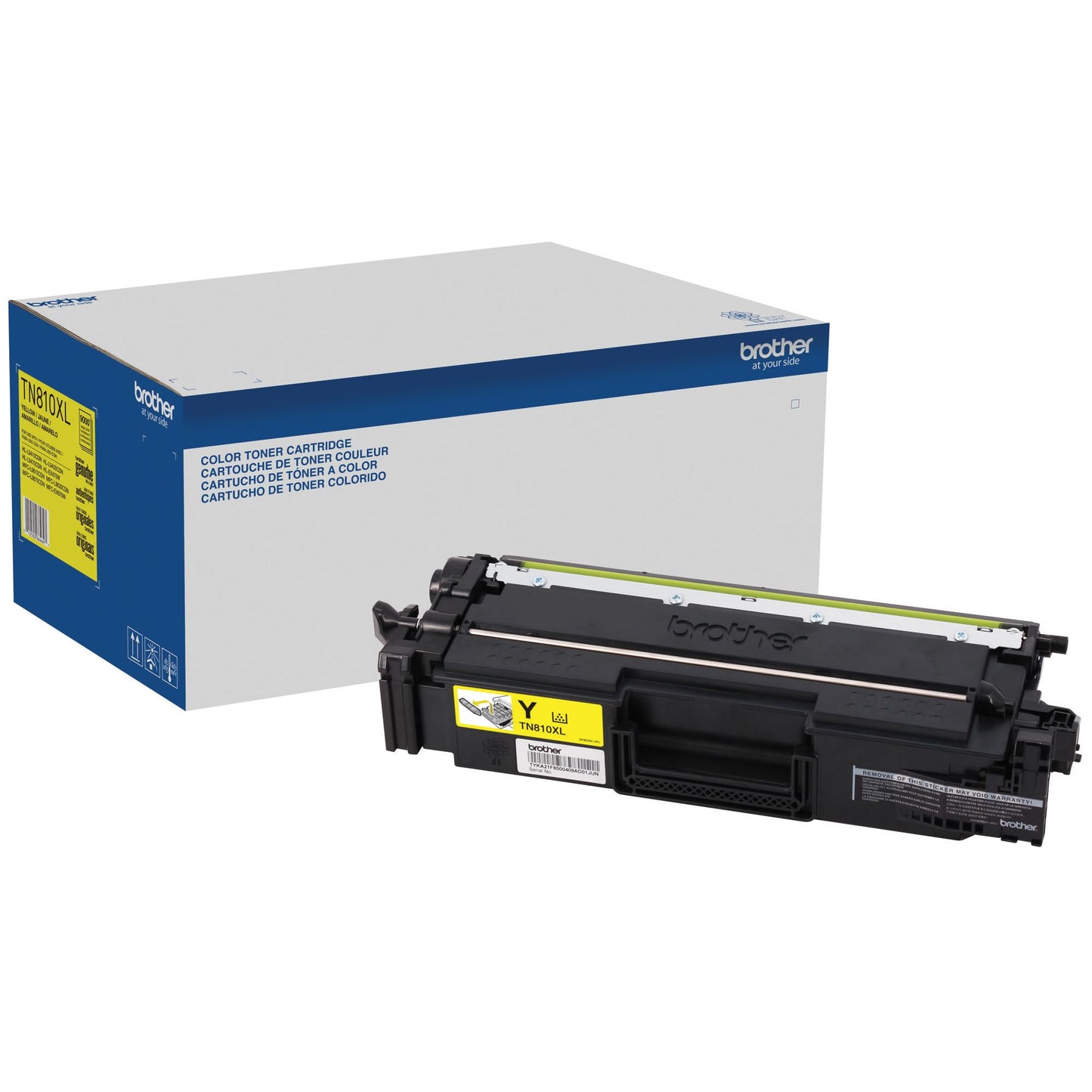 Brother TN810XLY High-Yield Toner 9000 Page-Yield Yellow