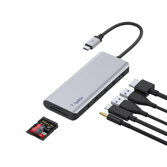 Belkin CONNECT USB-C 7-in-1 Multiport Hub Adapter PVC003btSGY