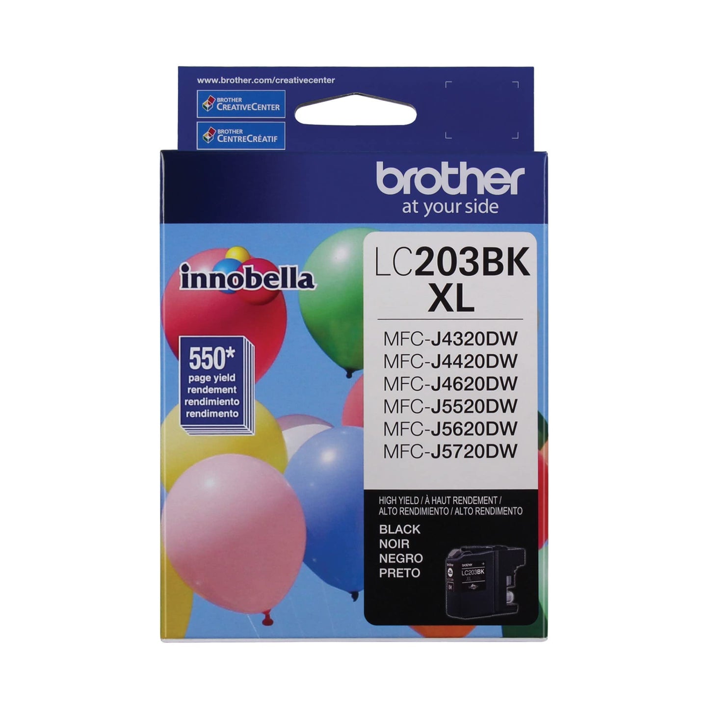 Brother LC203BK High Yield Innobella Ink Cartridge - Black