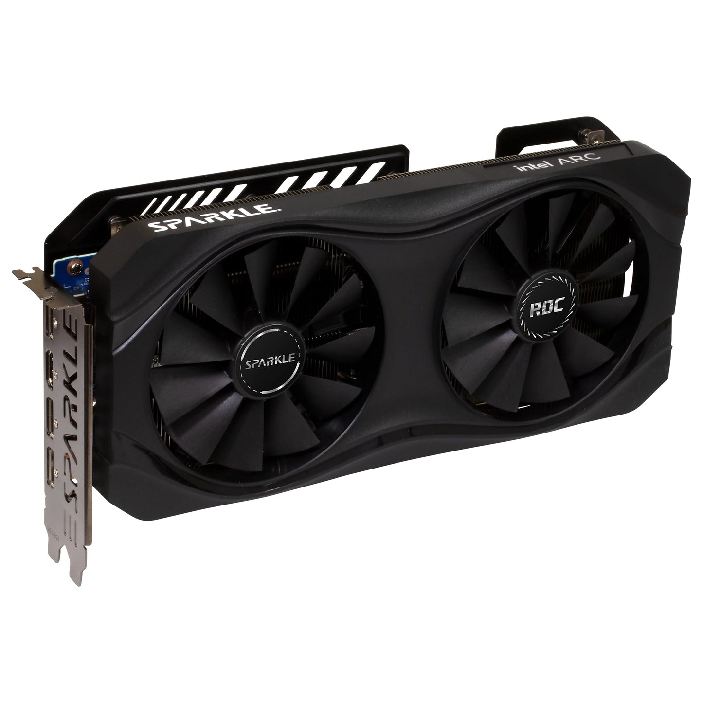 SPARKLE Intel Arc A770 ROC OC Edition, 16 GB GDDR6, 2x DBB 100 mm Fan , 2.5 Slot