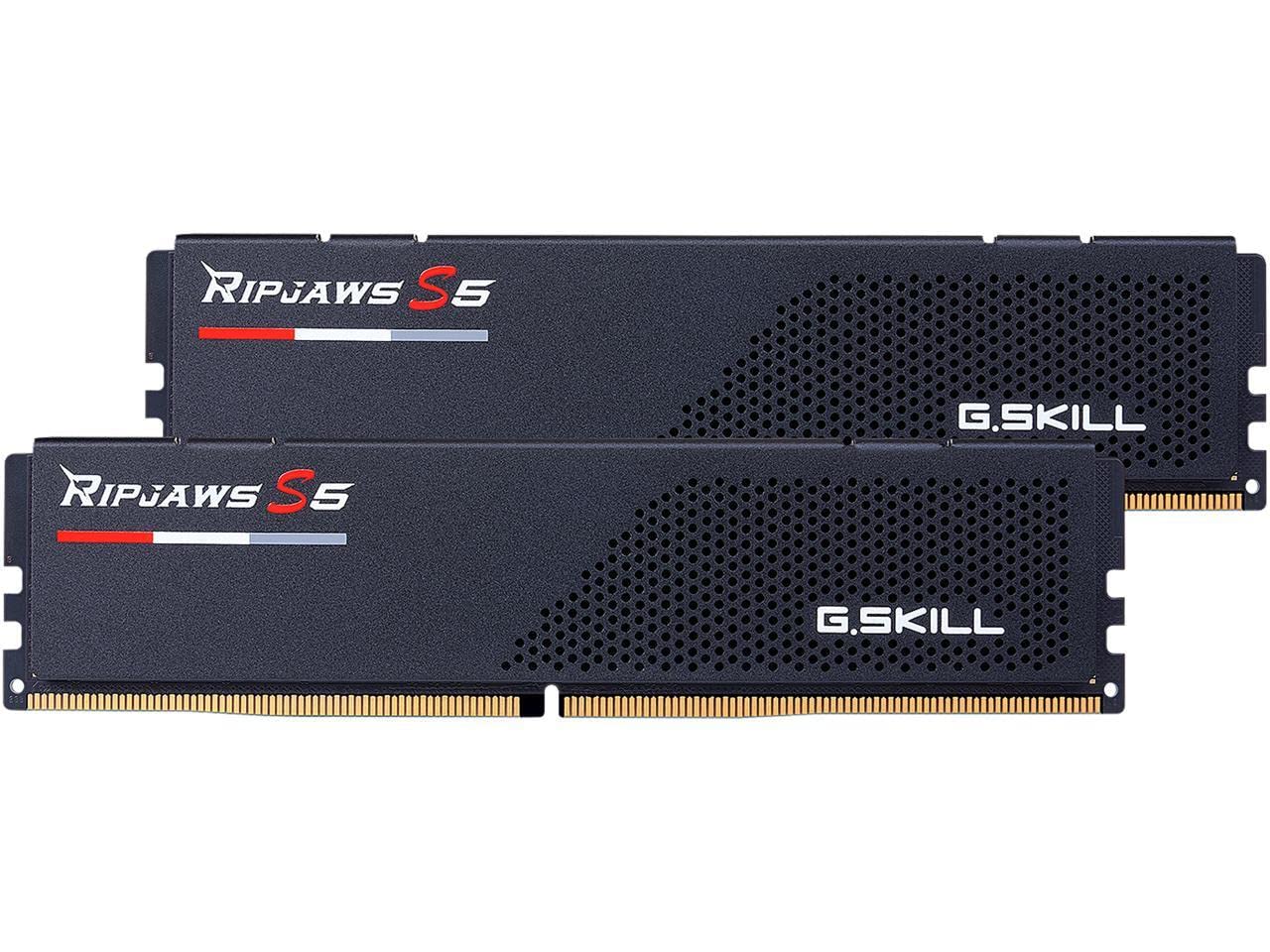 G.SKILL Ripjaws S5 Series 96GB (2 x 48GB) 288-Pin PC RAM DDR5 5200 (PC5 41600)