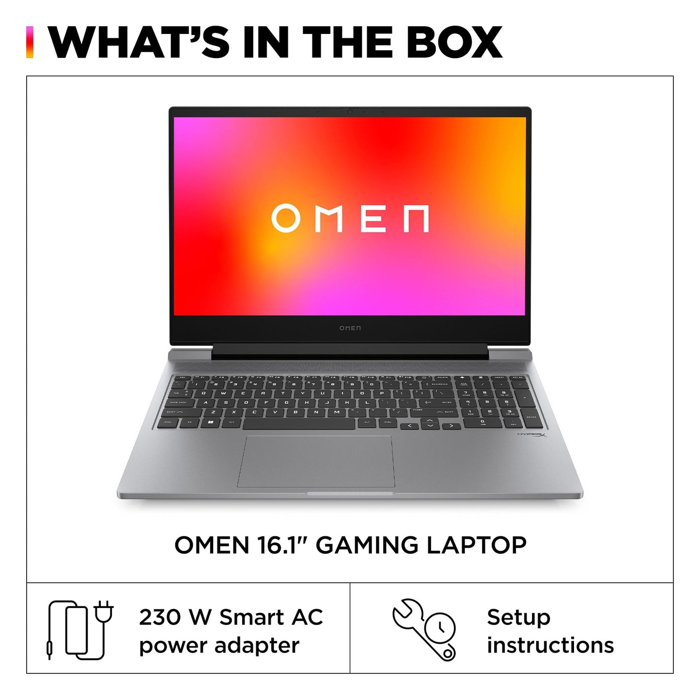 HP OMEN 16" Gaming Laptop i7-14650HX 16GB 512GB SSD RTX4060 A05XMUAABA