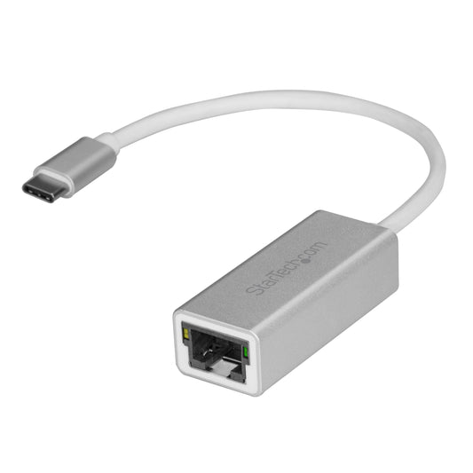 StarTech US1GC30A USB-C to Gigabit Ethernet Adapter - Aluminum - Thunderbolt 3