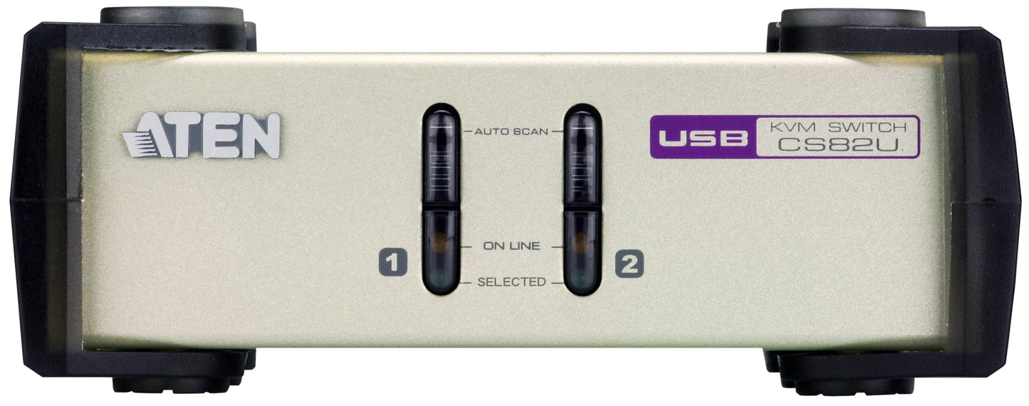 ATEN CS82U 2-Port PS/2-USB KVM Switch