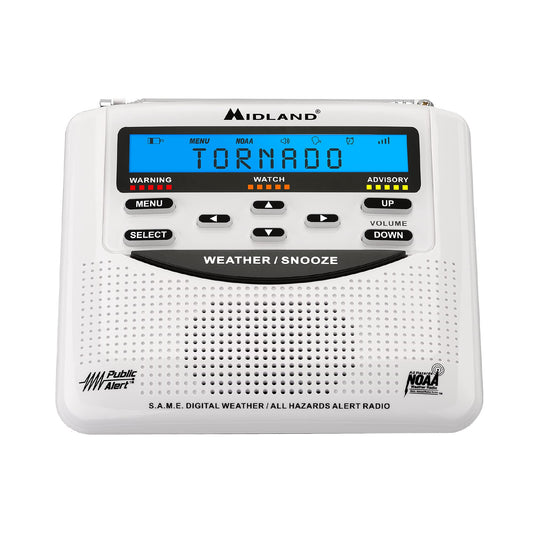 Midland Weather Alert Radio With Alarm Clock