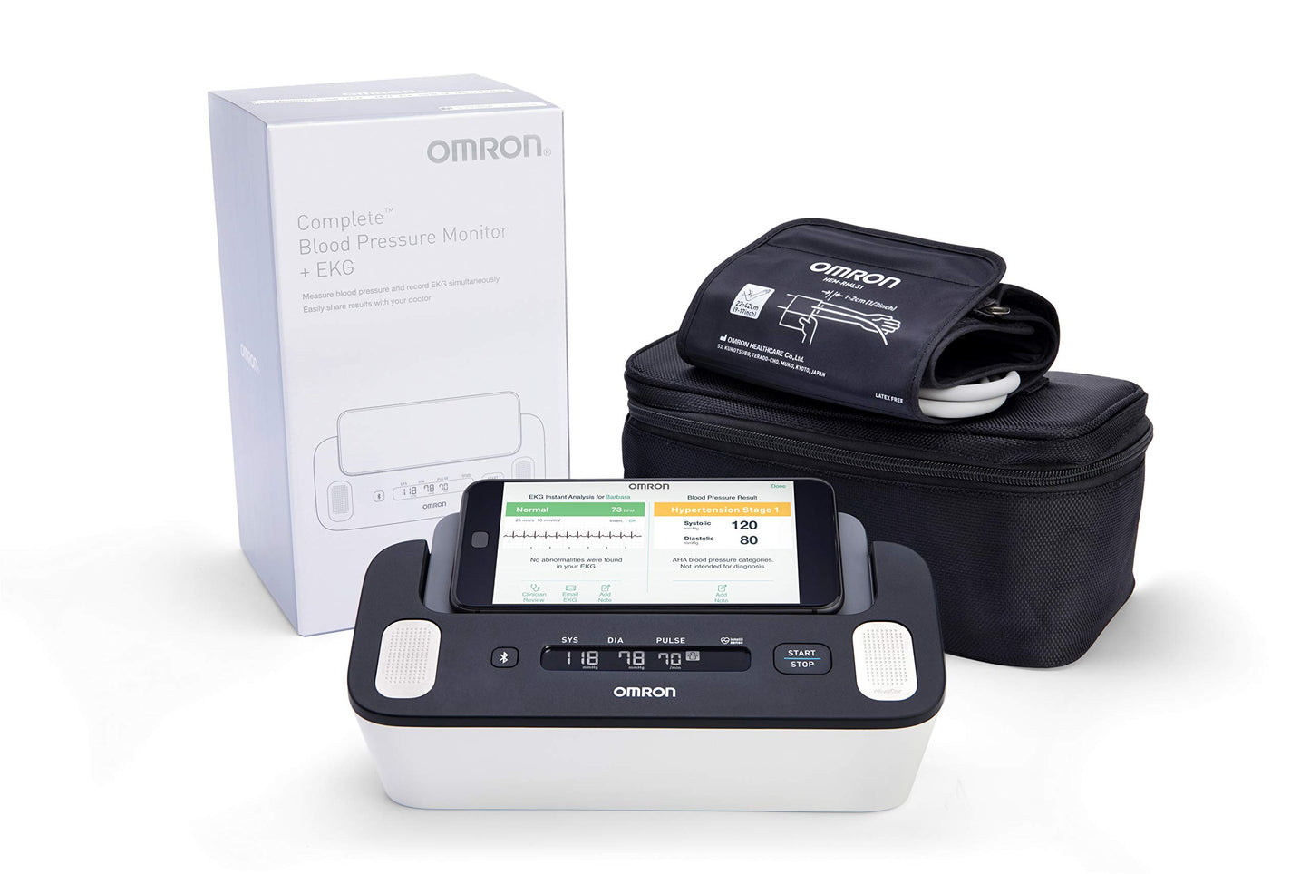 OMRON Complete Upper Arm Blood Pressure Monitor & EKG