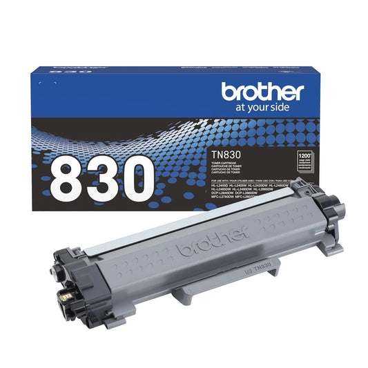 Brother TN830 Toner Cartridge Standard Yield Black