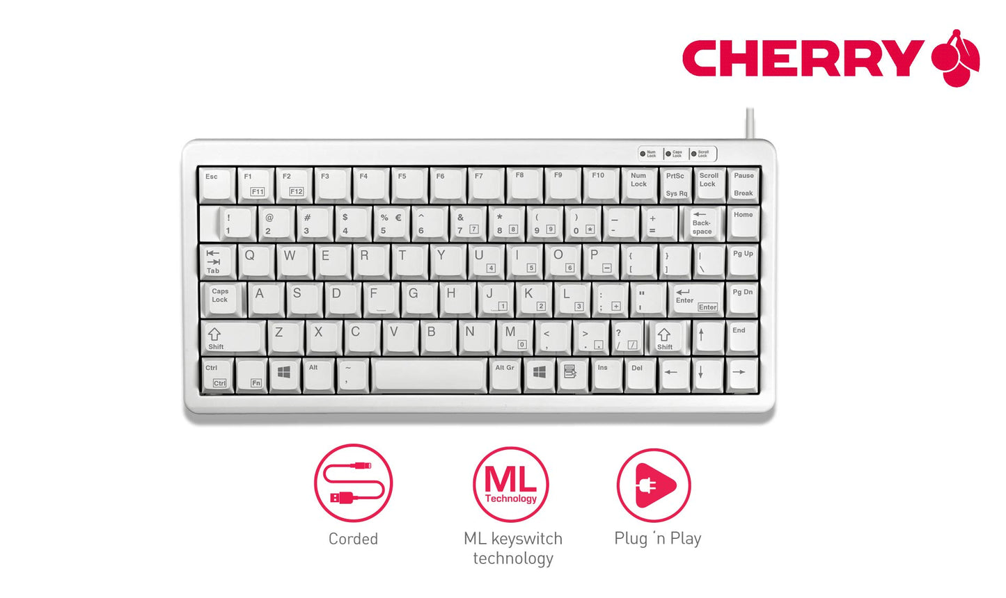 Cherry G84-4100LCAUS-0 POS Keyboard