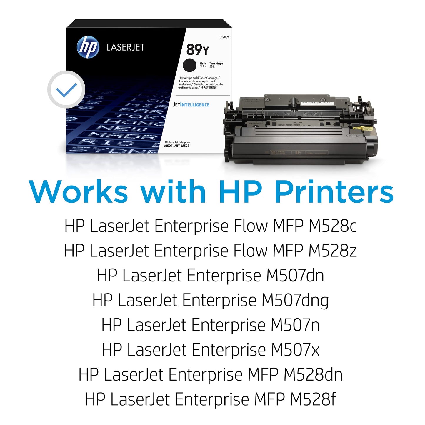 HP 89Y Extra High Yield LaserJet Toner Cartridge - Black