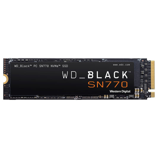 Western Digital WD_BLACK SN770 M.2 2280 2TB PCIe Gen4 16GT/s, up to 4 Lanes