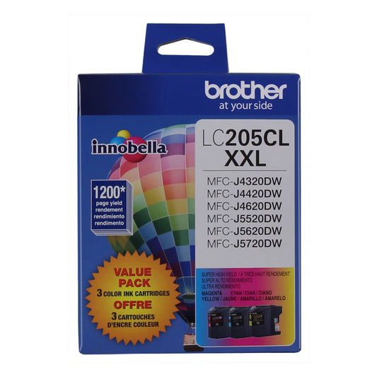 Brother LC2053PKS High Yield Innobella Ink Cartridge - Combo Pack -