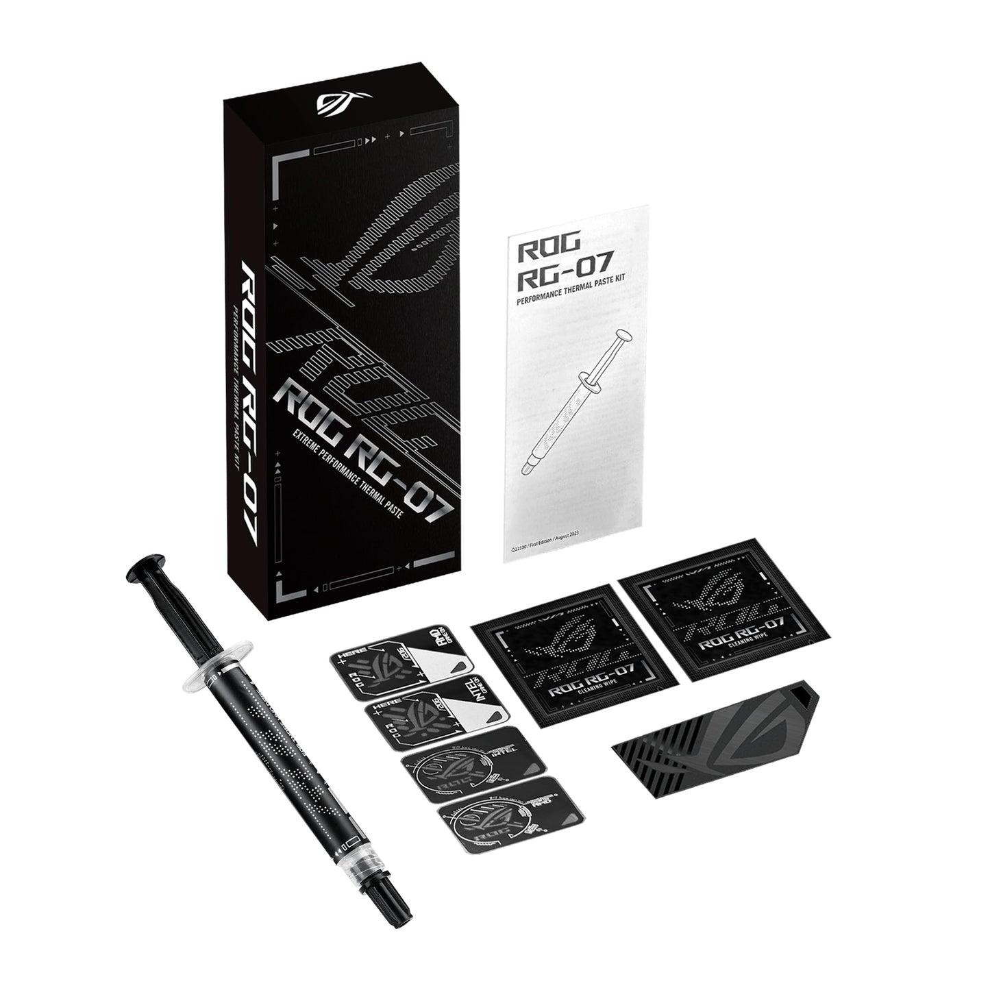 ASUS ROG RG-07 PERFORMANCE THERMAL PASTE KIT - 3 Grams, 2.5 W/m.k Rated Thermal