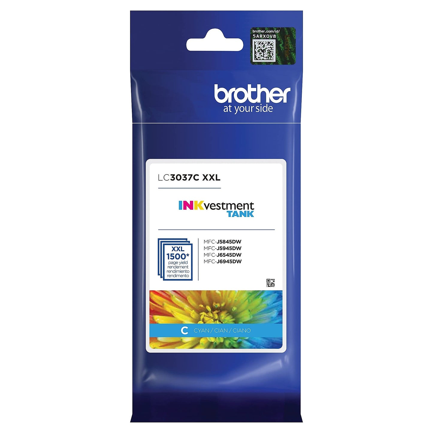 Brother LC3037C Super High Yield Ink Cartridge - Cyan