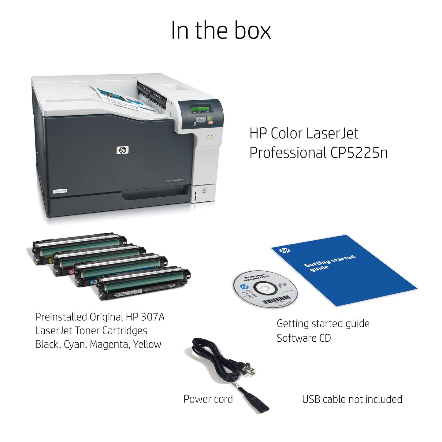 HP LaserJet Professional CP5225N (CE711A) Duplex 600 x 600 dpi USB / Ethernet