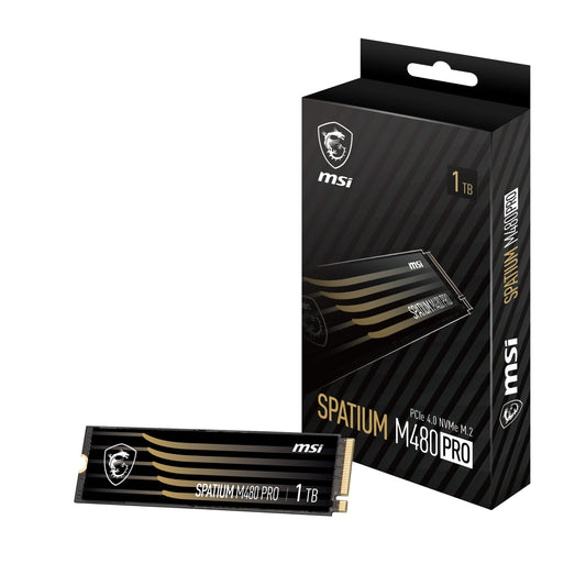 SPATIUM M480 PRO PCIe 4.0 NVMe M.2 1TB PCI-Express 4.0 x4, NVMe 1.4 3D NAND