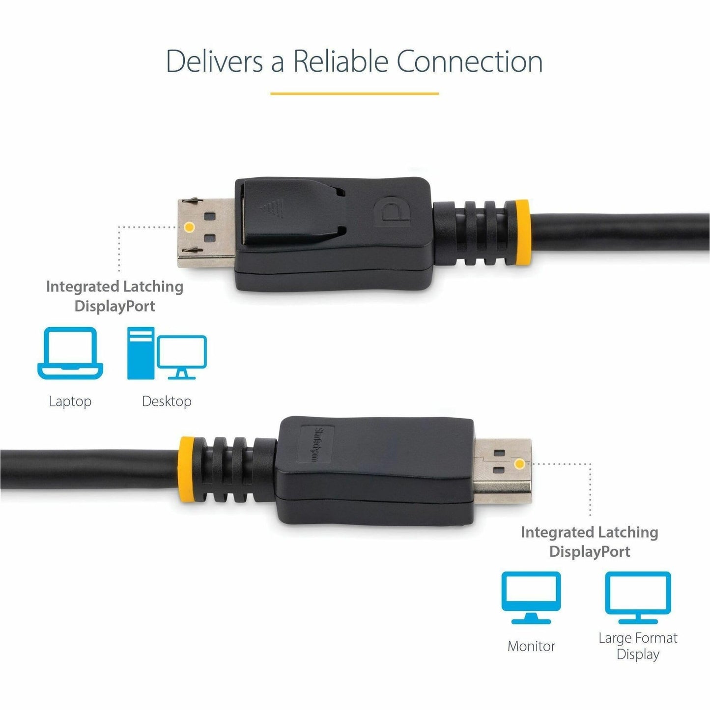 StarTech 6ft DisplayPort 1.2 Cable 10 Pack DISPLPORT6L10PK