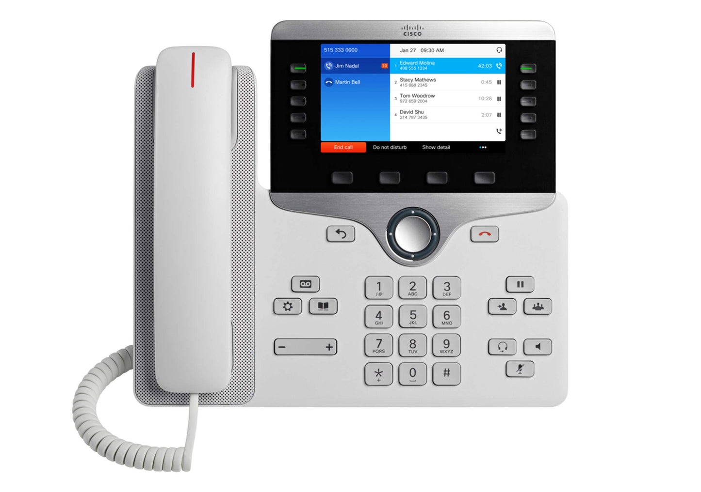 Cisco 8841 Ip Phone - Wall Mountable