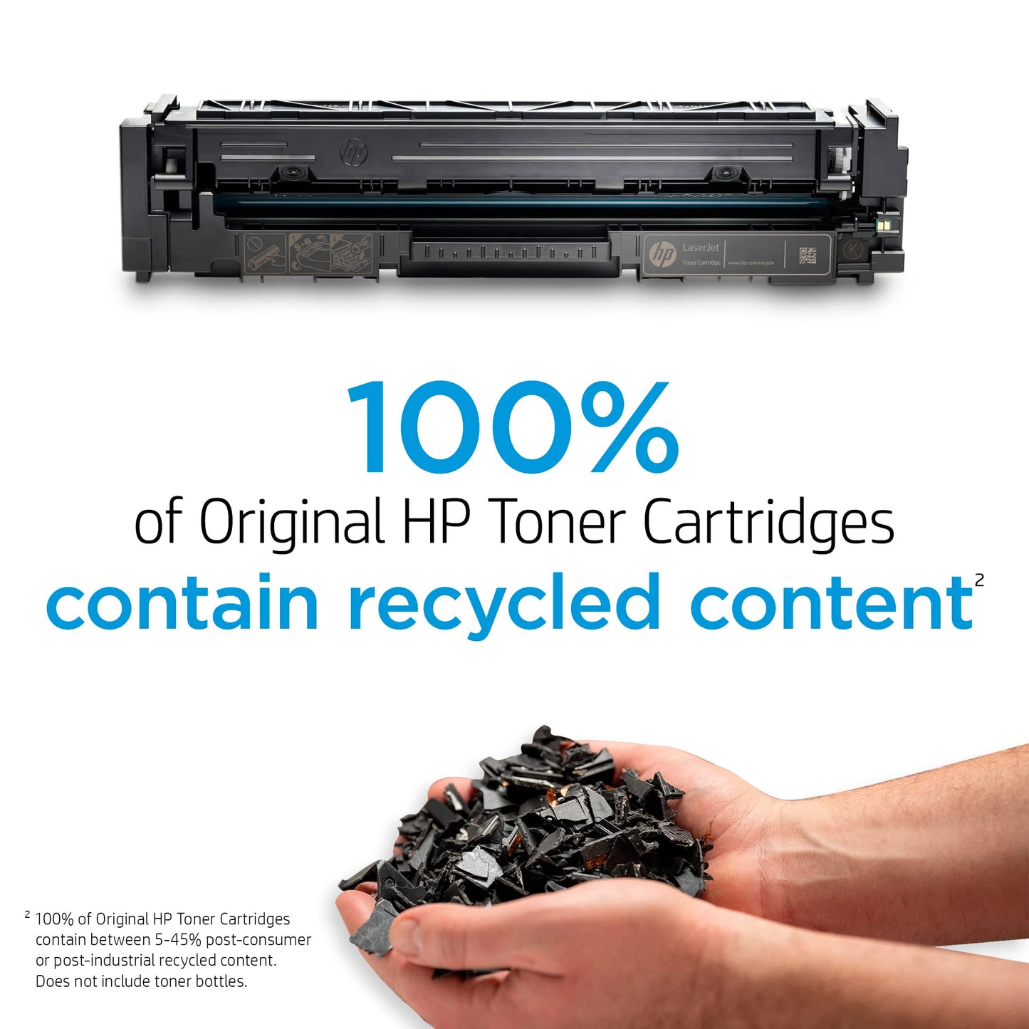 HP 210A Original Laser Toner Cartridge Black Pack W2100A