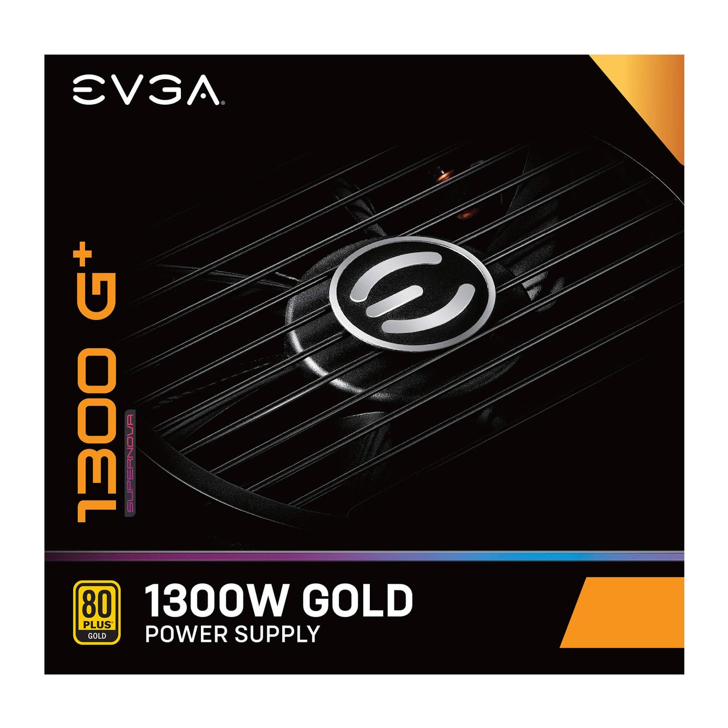 EVGA SuperNOVA 1300 G+, 80+ GOLD 1300W, Fully Modular, 10 Year Warranty,