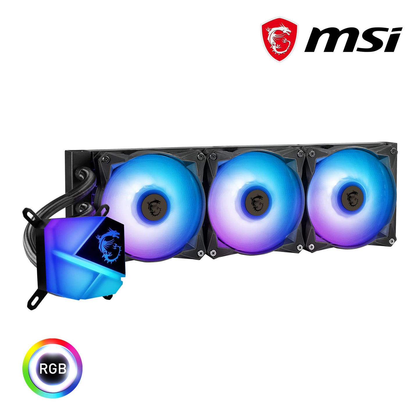 MSI MPG CORELIQUID D360 Water Cooling ALUMINUM  Intel LGA 1700 & AMD AM5 ARGB