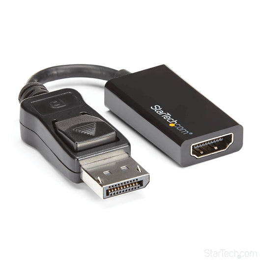 StarTech.com DP2HD4K60S DisplayPort to HDMI Adapter - 4K 60Hz