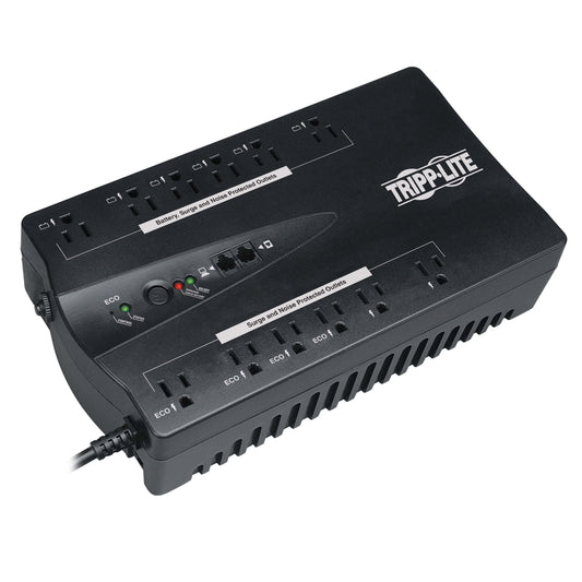 Tripp-Lite UPS ECO750UPSTAA 120V 750VA 450W 12 Outlets TAA-Compliant Retail