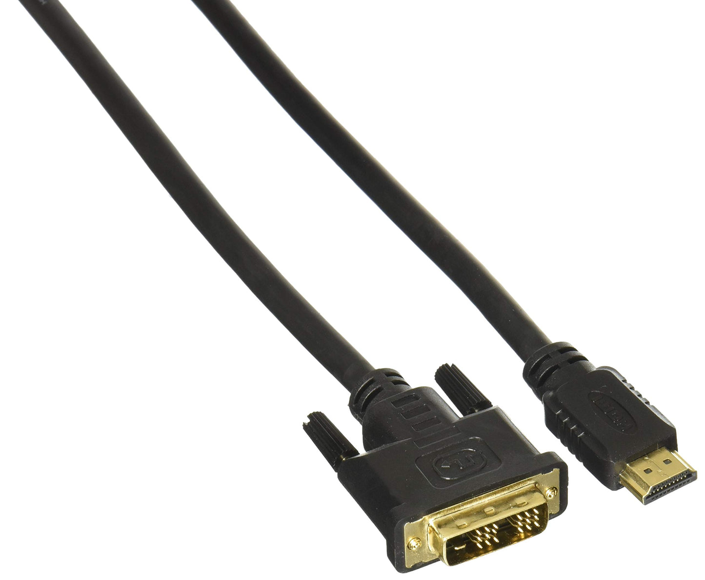 Rocstor Y10C124-B1 6ft. HDMI to DVI-D Cable M/M HDMI Male to DVI-D Male