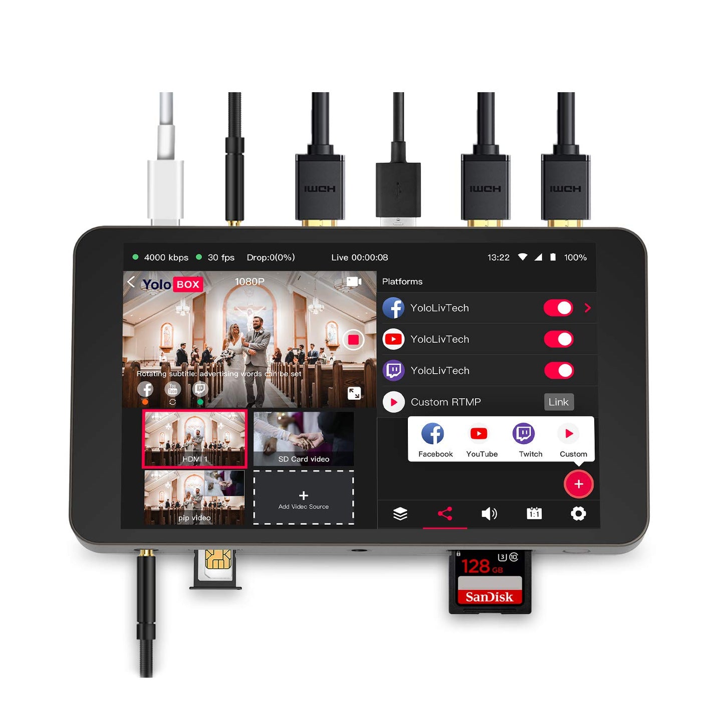 Rocstor USB-C to Mini DisplayPort Adapter Y10A242A1