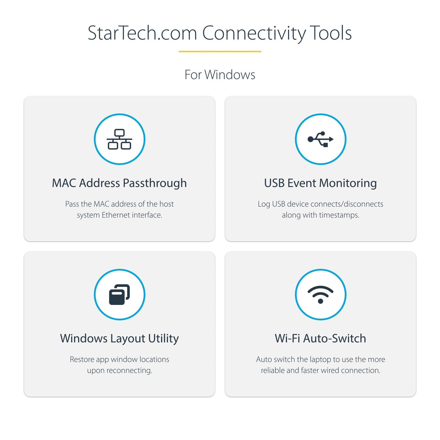 StarTech.com USB3SDOCKHD USB 3.0 Docking Station, Compatible with Windows /