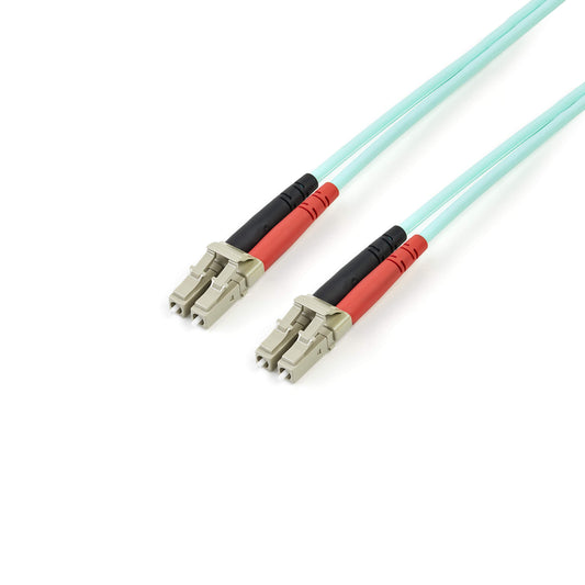 StarTech.com A50FBLCLC5 16.4 ft. Fiber Optic Cable - 10 Gb Aqua - Multimode