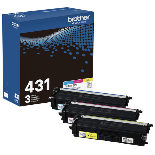 Brother International - TN4313PK - Brother TN-431 Toner Cartridge - Cyan,