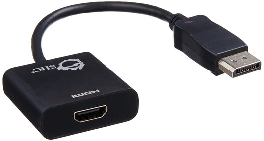 SIIG CB-DP0Q11-S1 DisplayPort to HDMI Adapter Converter