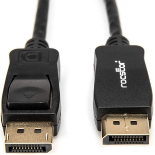 Rocstor 10ft DisplayPort 1.2 Cable M/M - DP 4k