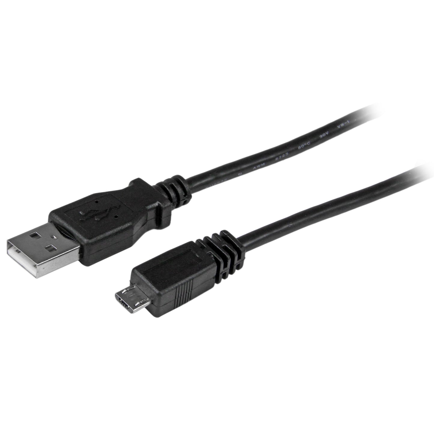 StarTech.com UUSBHAUB1 Black Micro USB Cable - A to Micro B