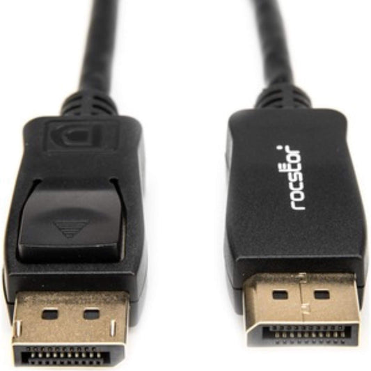 Rocstor 12ft DisplayPort 1.2 Cable M/M - DP 4k