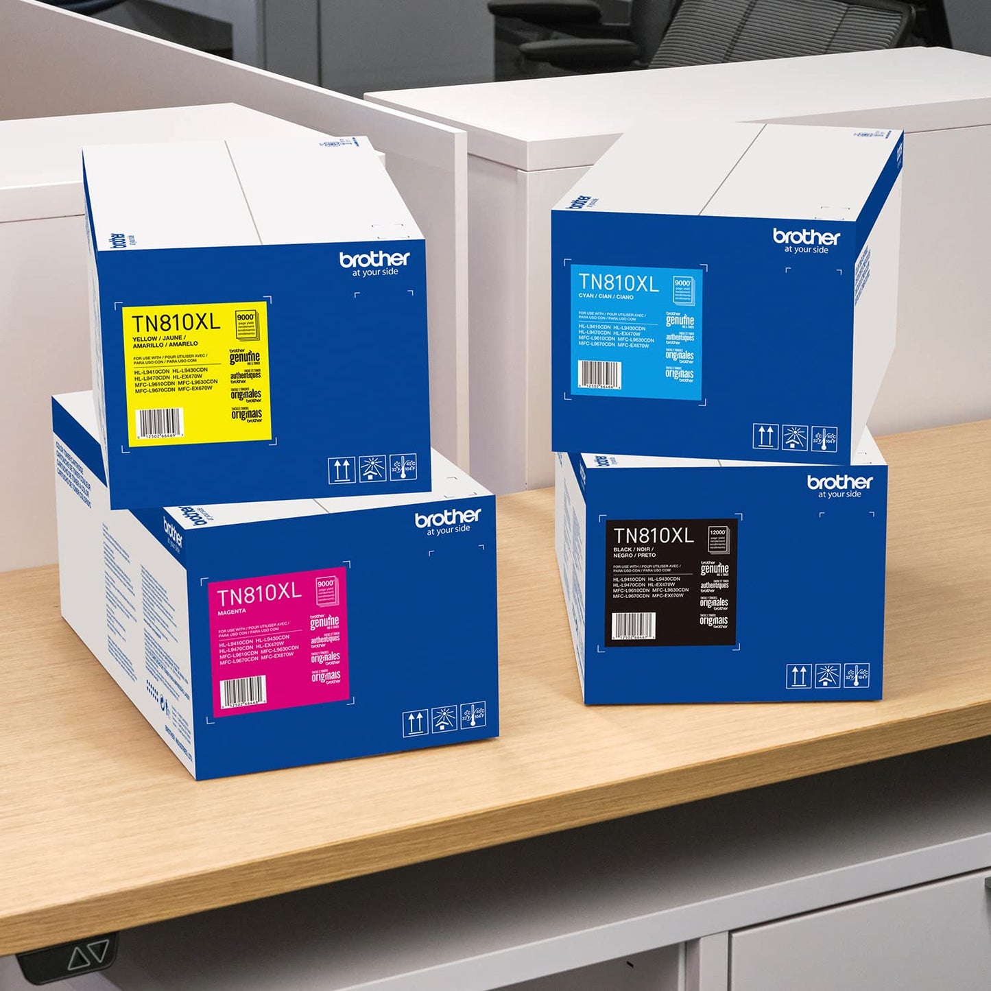 Brother TN810XLC High-Yield Toner 9000 Page-Yield Cyan